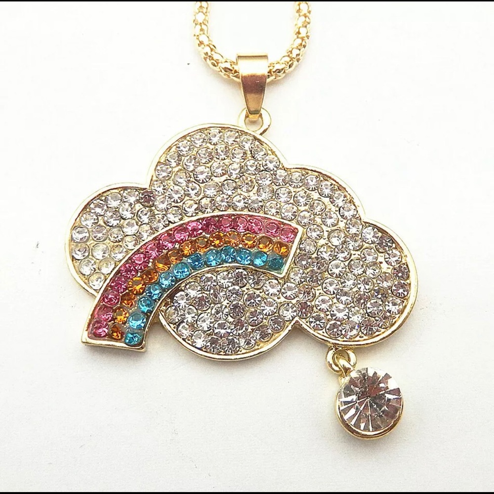 Rainbow Cloud Charm